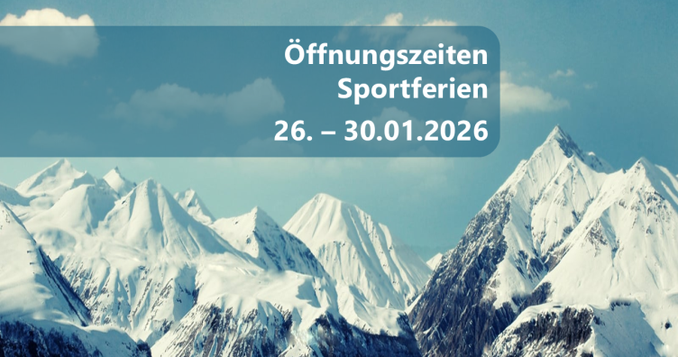 Öffnungszeiten Sportferien